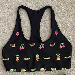 NWOT Beach Riot Chelsea Neon Fruit Bikini Set